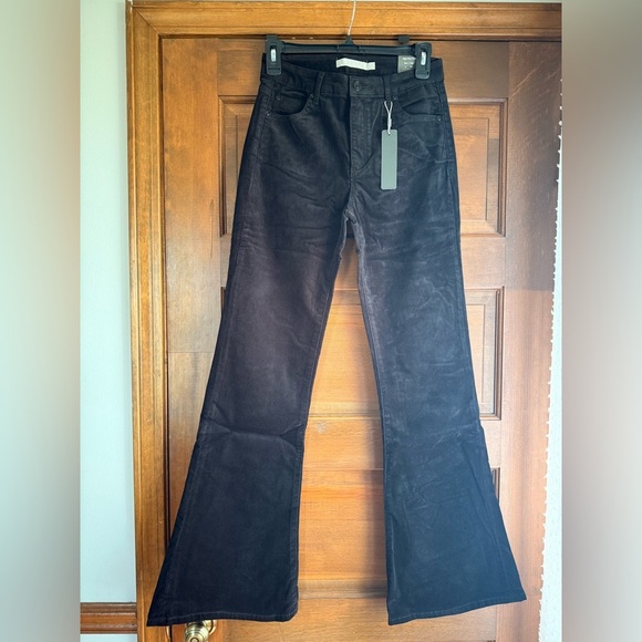 Tractr Black Corduroy High Rise Flare Pants 🖤 - Picture 1 of 3